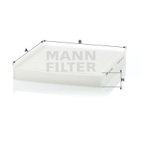 Фильтр салона MANN-FILTER CU 2245